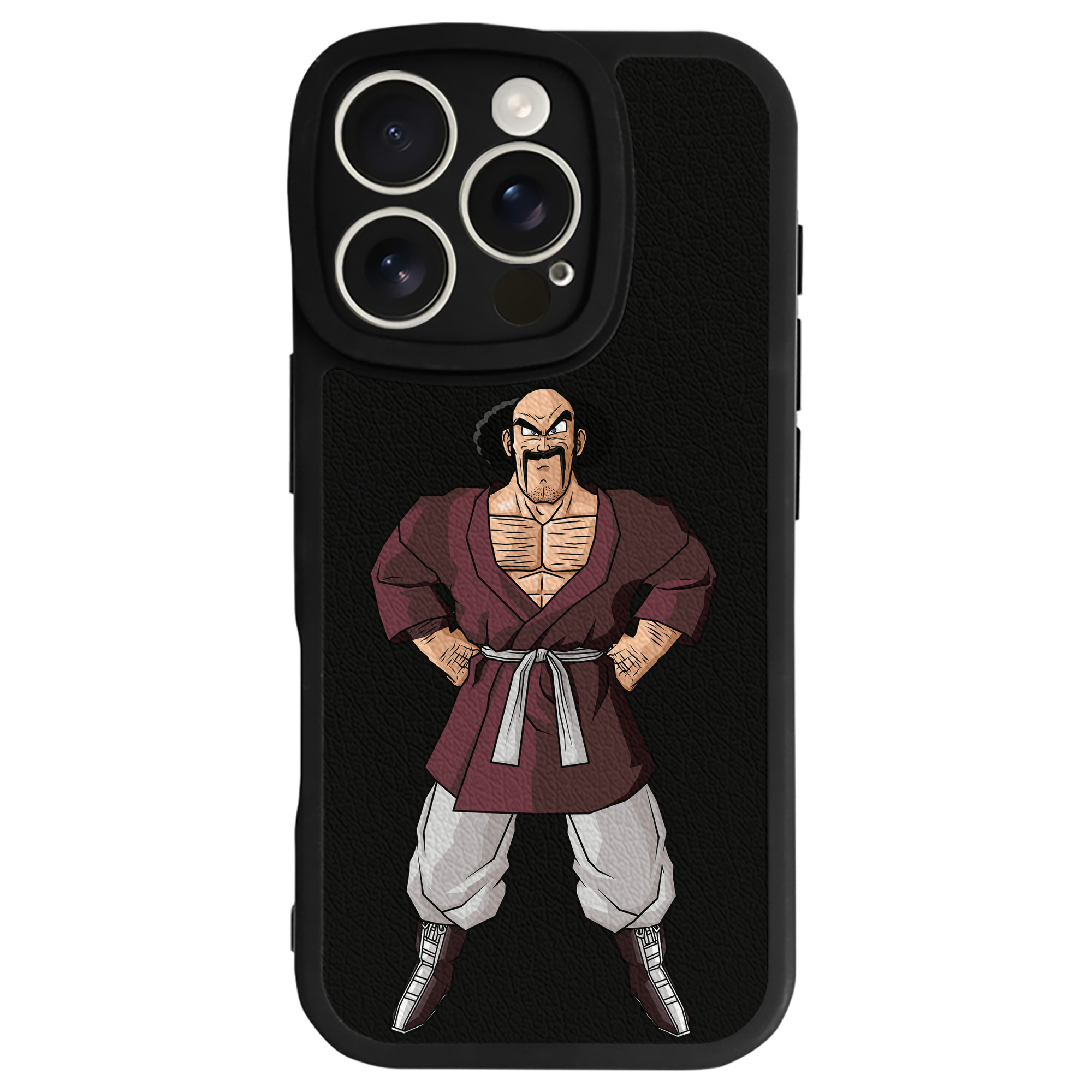 （画像用） ドラゴンボール DRAGON BALL 【iPhone 16シリーズ対応】シリコンスマホケース（レザー調） 材質：シリコン